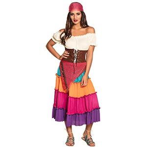 Boland Kostüm für Erwachsene Wahrsagerin Nadya, Kleid, Gürtel und Kopftuch, Bandana, Top, Gürtel und Rock, Set, Karneval, Mottoparty Boland Kostüm für Erwachsene Wahrsagerin Nadya, Kleid, Gürtel und Kopftuch, Bandana, Top, Gürtel und Rock, Set, Karneval, Mottoparty