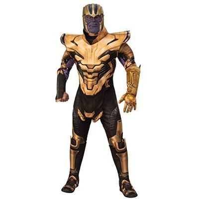 Rubie's Offizielles Luxuskostüm Thanos, Avengers Endgame, Kampfanzug, für Herren, Erwachsene, Größe XL Rubie's Offizielles Luxuskostüm Thanos, Avengers Endgame, Kampfanzug, für Herren, Erwachsene, Größe XL