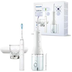 Philips Sonicare kabellose Power Flosser Munddusche und DiamondClean 9000 elektrische Zahnbürste – Saubere Zähne, sauberes Zahnfleisch und Plaque-Entfernung, Weiß (Modell HX3886/41) Philips Sonicare kabellose Power Flosser Munddusche und DiamondClean 9000 elektrische Zahnbürste – Saubere Zähne, sauberes Zahnfleisch und Plaque-Entfernung, Weiß (Modell HX3886/41)