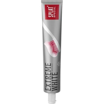 SPLAT SPECIAL Extreme White Zahnpasta für weiße Zähne zu 92,9% natürliche whitening Zahncreme in einer praktischen 75ml Packung SPLAT SPECIAL Extreme White Zahnpasta für weiße Zähne zu 92,9% natürliche whitening Zahncreme in einer praktischen 75ml Packung