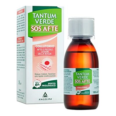 ANGELINI Tantum Sos Afte Mundspülung grün 120 ml ANGELINI Tantum Sos Afte Mundspülung grün 120 ml