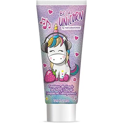 Naturaverde Unicorn Zahnpasta Erdbeere 75 ml Naturaverde Unicorn Zahnpasta Erdbeere 75 ml