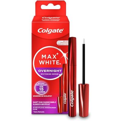 Colgate Max White Overnight Whitening-Serum 2.5ml Colgate Max White Overnight Whitening-Serum 2.5ml