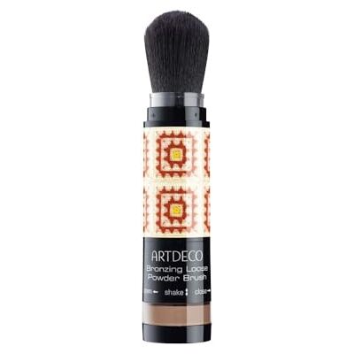 Artdeco Bronzing Loose Powder Brush – for Face & Body Loser Bronzing Puder mit integriertem Pinsel ideal für unterwegs 1 x 3 g Artdeco Bronzing Loose Powder Brush – for Face & Body Loser Bronzing Puder mit integriertem Pinsel ideal für unterwegs 1 x 3 g