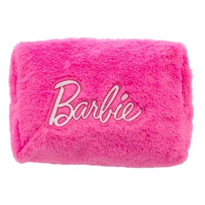 Barbie – Große, Pinke Kosmetiktasche aus Kunstfell – 23 x 15 cm – Ultraweich & praktisch – Für Kosmetik zu Hause oder unterwegs – Offizielles Mattel-Zubehörprodukt Barbie – Große, Pinke Kosmetiktasche aus Kunstfell – 23 x 15 cm – Ultraweich & praktisch – Für Kosmetik zu Hause oder unterwegs – Offizielles Mattel-Zubehörprodukt