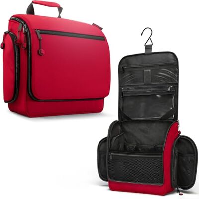 VENTURE 4TH Premium Reise-Kulturbeutel zum Aufhängen für Damen und Herren mit erweiterbaren Fächern für Kosmetik, Make-up-Pinsel, Schmuck, Rasierwerkzeuge, abnehmbare TSA-freundliche, transparente VENTURE 4TH Premium Reise-Kulturbeutel zum Aufhängen für Damen und Herren mit erweiterbaren Fächern für Kosmetik, Make-up-Pinsel, Schmuck, Rasierwerkzeuge, abnehmbare TSA-freundliche, transparente