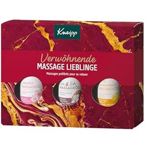 Kneipp Geschenkpackung Verwöhnende Massage Lieblinge Das perfekte Geschenk für angenehme Entspannung und Verwöhnmomente 3x20ml Kneipp Geschenkpackung Verwöhnende Massage Lieblinge Das perfekte Geschenk für angenehme Entspannung und Verwöhnmomente 3x20ml