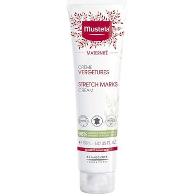 Mustela Dehnungsstreifen Creme, Dehnungsstreifen Vorbeugung, Mit Avocado und Shea, Körper, Alle Frauen, Schwangerschaft und Stillzeit sicher spendet Feuchtigkeit und beruhigt die Haut (150ml) Mustela Dehnungsstreifen Creme, Dehnungsstreifen Vorbeugung, Mit Avocado und Shea, Körper, Alle Frauen, Schwangerschaft und Stillzeit sicher spendet Feuchtigkeit und beruhigt die Haut (150ml)