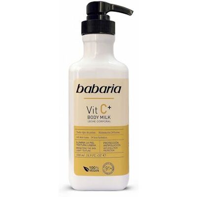 Babaria Vitamin C Feuchtigkeitsspendende Körpermilch 500 ml Babaria Vitamin C Feuchtigkeitsspendende Körpermilch 500 ml