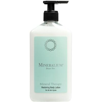 Mineralium Feuchtigkeitsspendende Körperlotion mit Toten-Meer-Mineralien Nährt & belebt Mit Süßmandelöl & Vitamin E Ohne Sulfate & Parabene 400ml Mineralium Feuchtigkeitsspendende Körperlotion mit Toten-Meer-Mineralien Nährt & belebt Mit Süßmandelöl & Vitamin E Ohne Sulfate & Parabene 400ml