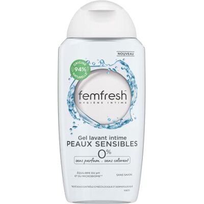 Femfresh Lavant Intime Gel für empfindliche Haut, 0%, mit Lotusblütenextrakten & Bambus, 250 ml Femfresh Lavant Intime Gel für empfindliche Haut, 0%, mit Lotusblütenextrakten & Bambus, 250 ml