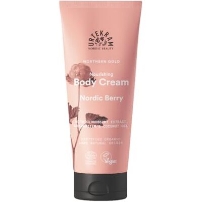 Urtekram Nordic Berry Body Cream – Reichhaltige Körpercreme mit Aloe Vera, Sheabutter, Kokosöl & Moltebeere – Feuchtigkeitsspendend, Nährend & Seidig Weiches Hautgefühl – Vegan & Natürlich – 200 ml Urtekram Nordic Berry Body Cream – Reichhaltige Körpercreme mit Aloe Vera, Sheabutter, Kokosöl & Moltebeere – Feuchtigkeitsspendend, Nährend & Seidig Weiches Hautgefühl – Vegan & Natürlich – 200 ml