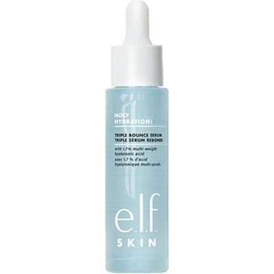 e.l.f. SKIN Heilige Hydratation! Triple Bounce Serum, 1,7% Hyaluronsäure-Serum für pralle, federnde Haut, großartig für feuchtigkeitsspendende trockene Haut, vegan & tierversuchsfrei e.l.f. SKIN Heilige Hydratation! Triple Bounce Serum, 1,7% Hyaluronsäure-Serum für pralle, federnde Haut, großartig für feuchtigkeitsspendende trockene Haut, vegan & tierversuchsfrei