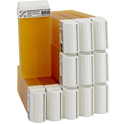 EpilWax Wachspatronen Set mit 12 Honig Warmwachspatronen zur Haarentfernung Enthaarungswachs 100 ml Roll-on Nachfüller EpilWax Wachspatronen Set mit 12 Honig Warmwachspatronen zur Haarentfernung Enthaarungswachs 100 ml Roll-on Nachfüller