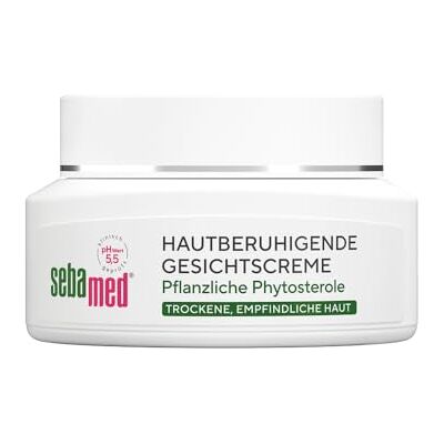 Sebamed Hautberuhigende Gesichtscreme Trockene Haut 50 ml, beruhigt die empfindliche Haut, lindert Spannungsgefühle und Juckreiz, Schutz vor dem Austrocknen, für Damen und Herren Sebamed Hautberuhigende Gesichtscreme Trockene Haut 50 ml, beruhigt die empfindliche Haut, lindert Spannungsgefühle und Juckreiz, Schutz vor dem Austrocknen, für Damen und Herren