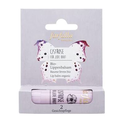farfalla Cistrose Bio-Lippenbalsam Schutz & Feuchtigkeit Lippenpflegestift als Intensivpflege für zarte Lippen für jede Haut 100% zertifizierte Naturkosmetik Bio & vegan farfalla Cistrose Bio-Lippenbalsam Schutz & Feuchtigkeit Lippenpflegestift als Intensivpflege für zarte Lippen für jede Haut 100% zertifizierte Naturkosmetik Bio & vegan