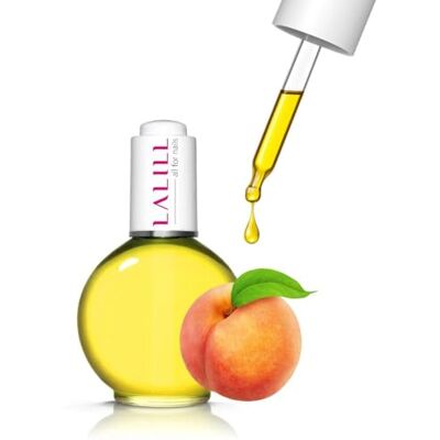 LALILL Nail Cuticle Oil 75ml Nagelhautöl Pfirsich – Nagelpflegeöl mit Mandelöl & Pfirsichkernöl – Veganes Maniküre Öl für Nagelhaut & Nägel – mit Pipette für präzise Dosierung LALILL Nail Cuticle Oil 75ml Nagelhautöl Pfirsich – Nagelpflegeöl mit Mandelöl & Pfirsichkernöl – Veganes Maniküre Öl für Nagelhaut & Nägel – mit Pipette für präzise Dosierung
