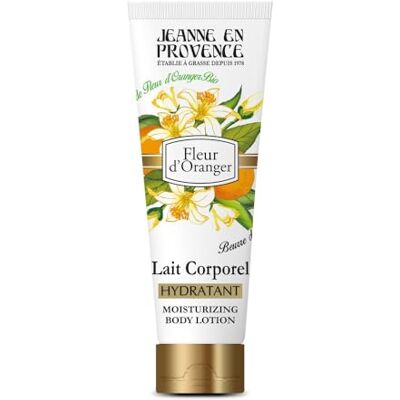 Jeanne En Provence – Feuchtigkeitsspendende und parfümierte Körperlotion – Orangenblütenduft – 95% natürliche Inhaltsstoffe – Trockene Haut – Hergestellt in Grasse – 200 ml Jeanne En Provence – Feuchtigkeitsspendende und parfümierte Körperlotion – Orangenblütenduft – 95% natürliche Inhaltsstoffe – Trockene Haut – Hergestellt in Grasse – 200 ml