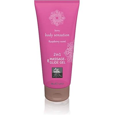 SHIATSU Massageöl und Gleitmittel 2in1 Raspberry Scent, 200 ml, für erotische Massagen und ein perfektes Gleitgefühl SHIATSU Massageöl und Gleitmittel 2in1 Raspberry Scent, 200 ml, für erotische Massagen und ein perfektes Gleitgefühl