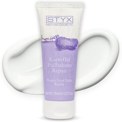 STYX Kartoffel Fußbalsam Repair 70 ml reichhaltige Fußcreme für sehr trockene, beanspruchte Füße & rissige Fersen schnell einziehend nicht fettend vegane Naturkosmetik aus Österreich STYX Kartoffel Fußbalsam Repair 70 ml reichhaltige Fußcreme für sehr trockene, beanspruchte Füße & rissige Fersen schnell einziehend nicht fettend vegane Naturkosmetik aus Österreich