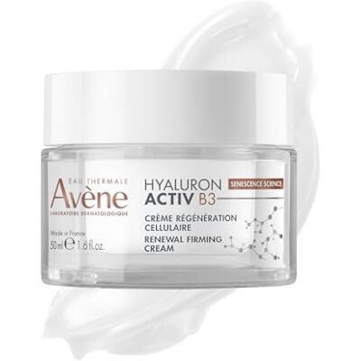 Avene AVÈNE Hyaluron Activ B3 Zellerneuernde Creme Vegan 50 ml Sichtbar straffend Reduziert Falten Reines Hyaluron und Niacinamid 92 % Inhaltsstoffe natürlichen Ursprungs Avene AVÈNE Hyaluron Activ B3 Zellerneuernde Creme Vegan 50 ml Sichtbar straffend Reduziert Falten Reines Hyaluron und Niacinamid 92 % Inhaltsstoffe natürlichen Ursprungs