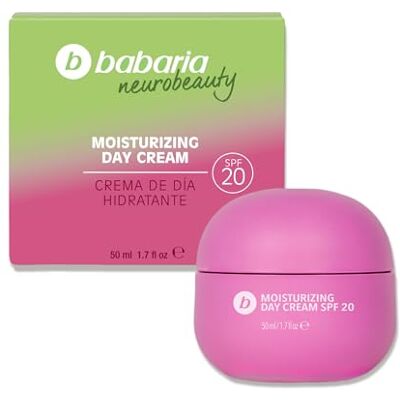 Babaria Feuchtigkeitsspendende Gesichtscreme LSF20 für Damen und Herren, 50 ml, Glow-Effekt, Anti-Aging, Anti-Flecken, UVA/UVB-Sonnenschutz, leichte Textur, alle Hauttypen Babaria Feuchtigkeitsspendende Gesichtscreme LSF20 für Damen und Herren, 50 ml, Glow-Effekt, Anti-Aging, Anti-Flecken, UVA/UVB-Sonnenschutz, leichte Textur, alle Hauttypen
