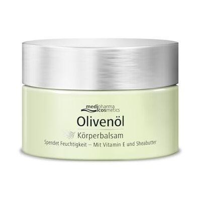 Medipharma Cosmetics Olivenöl Körperbalsam für trockene und empfindliche Haut Mit Vitamin E und Sheabutter 250 ml Medipharma Cosmetics Olivenöl Körperbalsam für trockene und empfindliche Haut Mit Vitamin E und Sheabutter 250 ml