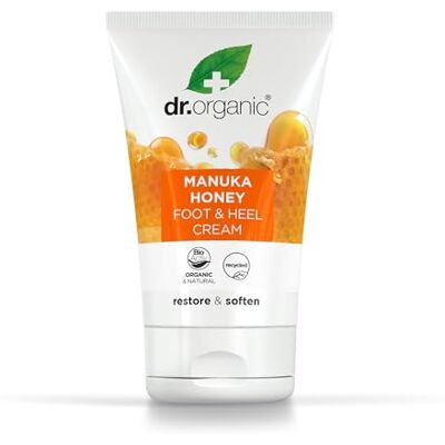 Dr.Organic Dr Organic Manuka-Honig-Fußcreme, Feuchtigkeitsspendend, Trockene Haut, Für Männer, Für Frauen, Natürlich, Vegetarisch, Tierversuchsfrei, Paraben- & SLS-frei, Recycelt & Recyclebar, Bio, 125ml Dr.Organic Dr Organic Manuka-Honig-Fußcreme, Feuchtigkeitsspendend, Trockene Haut, Für Männer, Für Frauen, Natürlich, Vegetarisch, Tierversuchsfrei, Paraben- & SLS-frei, Recycelt & Recyclebar, Bio, 125ml