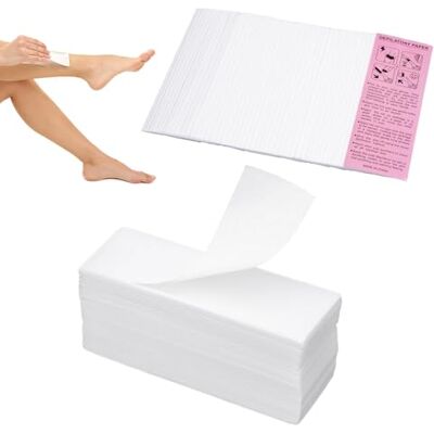 Kiperline Vliesstreifen für Warmwachs und Zuckerpaste 200 Stück Wachsstreifen Haarentfernung Hautschonende Reißfeste Waxing Strips für jede Art von Depilation auf Bein, Brust, Rücken, Intimbereich & Gesicht Kiperline Vliesstreifen für Warmwachs und Zuckerpaste 200 Stück Wachsstreifen Haarentfernung Hautschonende Reißfeste Waxing Strips für jede Art von Depilation auf Bein, Brust, Rücken, Intimbereich & Gesicht