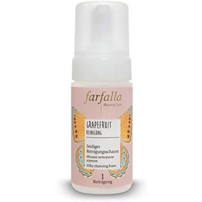 farfalla Reinigungsschaum Grapefruit 120 ml Vitalisierende Hautpflege mit Aloe Vera & Vitamin C Gesichtsreinigung für alle Hauttypen 100% Bio-Naturkosmetik Vegan & Dermatologisch Getestet farfalla Reinigungsschaum Grapefruit 120 ml Vitalisierende Hautpflege mit Aloe Vera & Vitamin C Gesichtsreinigung für alle Hauttypen 100% Bio-Naturkosmetik Vegan & Dermatologisch Getestet