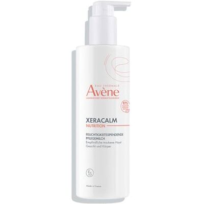 Avene AVÈNE XeraCalm Nutrition Feuchtigkeitsspendende Pflegemilch 400 ml Pflegt, nährt 48 h* Feuchtigkeit 97 % natürliche Inhaltsstoffe Hohe Verträglichkeit Sehr trockene, empfindliche Haut Avene AVÈNE XeraCalm Nutrition Feuchtigkeitsspendende Pflegemilch 400 ml Pflegt, nährt 48 h* Feuchtigkeit 97 % natürliche Inhaltsstoffe Hohe Verträglichkeit Sehr trockene, empfindliche Haut