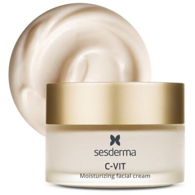 SESDERMA C-VIT Feuchtigkeitsspendende Gesichtscreme 50 ml Mit Vitamin C Für mehr Ausstrahlung bei ersten Anzeichen der Hautalterung SESDERMA C-VIT Feuchtigkeitsspendende Gesichtscreme 50 ml Mit Vitamin C Für mehr Ausstrahlung bei ersten Anzeichen der Hautalterung