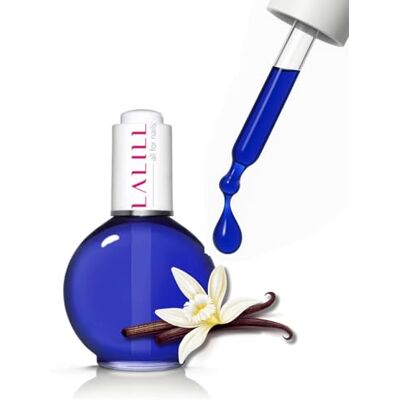 LALILL Nail Cuticle Oil 75ml Nagelhautöl Vanille – Nagelpflegeöl mit Mandelöl & Pfirsichkernöl – Veganes Maniküre Öl für Nagelhaut & Nägel – mit Pipette für präzise Dosierung LALILL Nail Cuticle Oil 75ml Nagelhautöl Vanille – Nagelpflegeöl mit Mandelöl & Pfirsichkernöl – Veganes Maniküre Öl für Nagelhaut & Nägel – mit Pipette für präzise Dosierung