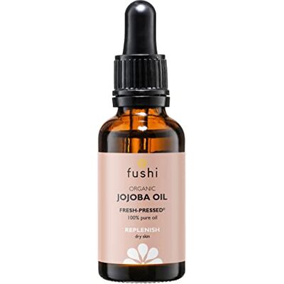 Fushi Bio-Jojobaöl - 30ml - Kaltgepresst, Unraffiniert Fushi Bio-Jojobaöl - 30ml - Kaltgepresst, Unraffiniert