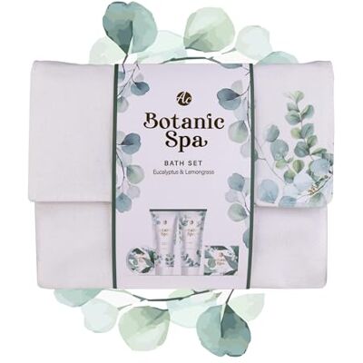 accentra – Geschenkset Frauen BOTANIC SPA mit Tasche, Kosmetiktasche mit 4-Körperpflege-Produkten: Duschgel, Handcreme und Körperbutter, Duschset für Damen zum Valentinstag, Muttertag oder Weihnachten accentra – Geschenkset Frauen BOTANIC SPA mit Tasche, Kosmetiktasche mit 4-Körperpflege-Produkten: Duschgel, Handcreme und Körperbutter, Duschset für Damen zum Valentinstag, Muttertag oder Weihnachten