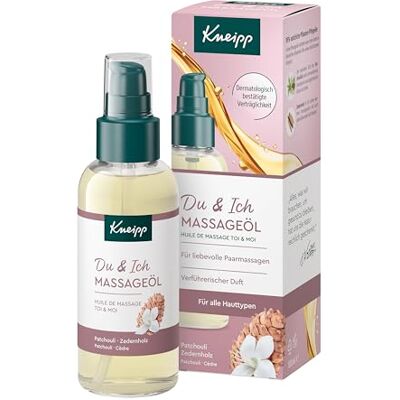 Kneipp Massageöl Du & Ich, Zedernholz & Patchouli 100ml Kneipp Massageöl Du & Ich, Zedernholz & Patchouli 100ml