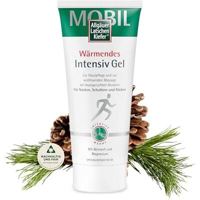 Allgäuer Latschenkiefer Wärmendes Intensiv Gel Intensiv Gel zur Hautpflege mit angenehmem Wärmeeffekt zur Massage bei Verspannungen & beanspruchten Muskeln von Allgäuer Latschenkiefer Wärmendes Intensiv Gel Intensiv Gel zur Hautpflege mit angenehmem Wärmeeffekt zur Massage bei Verspannungen & beanspruchten Muskeln von