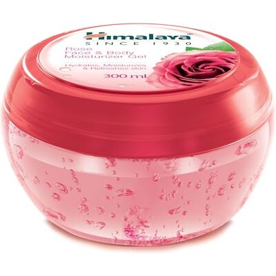 Himalaya Since 1930 Rose & Body Moisturizer Gel -300ml Himalaya Since 1930 Rose & Body Moisturizer Gel -300ml