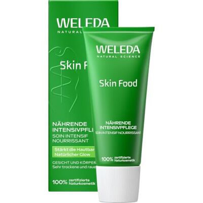 WELEDA Skin Food Feuchtigkeitscreme 75ml trockene Haut Gesicht Bio Reichhaltige Naturkosmetik nährt intensiv Körper Gesicht sehr trockene Haut Bio-zertifiziert SkinFood Körpercreme Hautpflege WELEDA Skin Food Feuchtigkeitscreme 75ml trockene Haut Gesicht Bio Reichhaltige Naturkosmetik nährt intensiv Körper Gesicht sehr trockene Haut Bio-zertifiziert SkinFood Körpercreme Hautpflege
