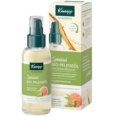 Kneipp Bio Pflegeöl Spezial Naturkosmetik Hautöl bei Narben & Dehnungsstreifen Für trockene & strapazierte Haut 100ml Kneipp Bio Pflegeöl Spezial Naturkosmetik Hautöl bei Narben & Dehnungsstreifen Für trockene & strapazierte Haut 100ml