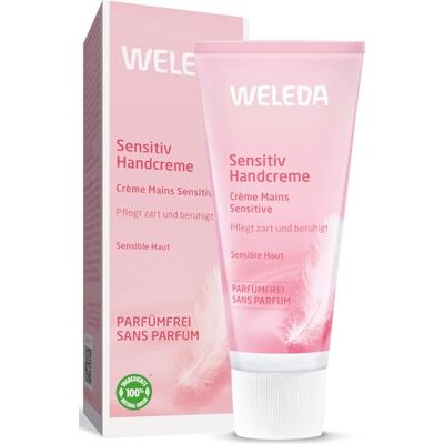 WELEDA Sensitiv Handcreme 50ml parfümfreie Handpflege für sensible Haut WELEDA Sensitiv Handcreme 50ml parfümfreie Handpflege für sensible Haut