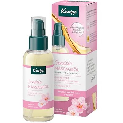 Kneipp Massageöl Sensitiv Mit Mandelöl Auch für sensible Haut 100ml Kneipp Massageöl Sensitiv Mit Mandelöl Auch für sensible Haut 100ml