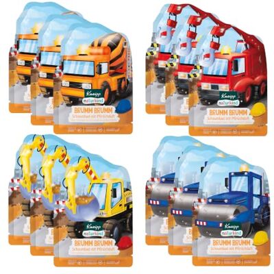 Kneipp naturkind Schaumbad Brumm Brumm Multipack mit pflegendem Pfirsichkern-Öl und ätherischem Orangen-Öl 12 x 40ml Kneipp naturkind Schaumbad Brumm Brumm Multipack mit pflegendem Pfirsichkern-Öl und ätherischem Orangen-Öl 12 x 40ml