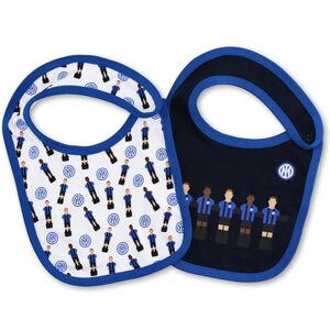 Inter FC nazionale Milano S.p.A. Unisex Baby Bavaglini neonato Lätzchen, Bianco, Taglia unica Inter FC nazionale Milano S.p.A. Unisex Baby Bavaglini neonato Lätzchen, Bianco, Taglia unica