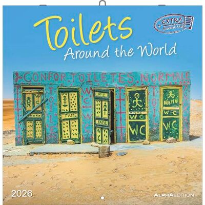 Alpha Toilets Around the World 2026 – Broschürenkalender 30x30 cm – Wandkalender & Bildkalender – Für Fans skurriler Fotomotive & Humor – 12 außergewöhnliche Toiletten aus aller Welt Alpha Toilets Around the World 2026 – Broschürenkalender 30x30 cm – Wandkalender & Bildkalender – Für Fans skurriler Fotomotive & Humor – 12 außergewöhnliche Toiletten aus aller Welt