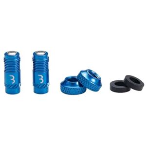 BBB Cycling CoreCap Ventilkappen-Set (2 Stück) – Innovativer Ersatz für Presta-Ventileinsätze, bis zu 300% mehr Luftstrom, Ideal für Tubeless, MTB, Rennrad & E-Bike BTI-165 Blau BBB Cycling CoreCap Ventilkappen-Set (2 Stück) – Innovativer Ersatz für Presta-Ventileinsätze, bis zu 300% mehr Luftstrom, Ideal für Tubeless, MTB, Rennrad & E-Bike BTI-165 Blau