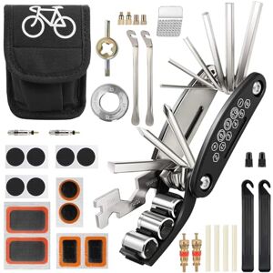 Woobroo 17-in-1 Fahrrad Werkzeug Set – Multifunktions Fahrrad Reparaturset Für Unterwegs Mit Flickzeug, Ideal Für MTB & Rennrad Woobroo 17-in-1 Fahrrad Werkzeug Set – Multifunktions Fahrrad Reparaturset Für Unterwegs Mit Flickzeug, Ideal Für MTB & Rennrad