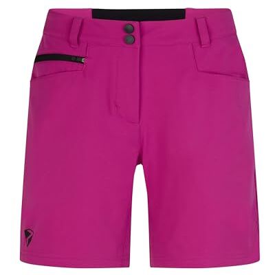 Ziener Damen NEJA X-Function Fahrrad-Shorts mit Innenhose Mountainbike/Outdoor/Freizeit atmungsaktiv,schnelltrocknend,gepolstert, Light Plum, 38 Ziener Damen NEJA X-Function Fahrrad-Shorts mit Innenhose Mountainbike/Outdoor/Freizeit atmungsaktiv,schnelltrocknend,gepolstert, Light Plum, 38