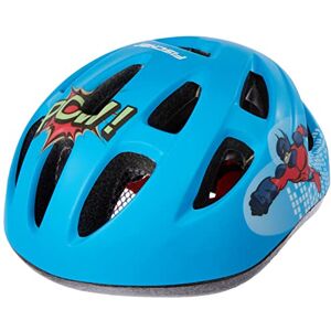 Fischer Kinderhelm, Fahrradhelm, Jugendhelm Comic, S/M, 55-59cm, blau, hochfeste EPS-Schale, TÜV-Zertifiziert Fischer Kinderhelm, Fahrradhelm, Jugendhelm Comic, S/M, 55-59cm, blau, hochfeste EPS-Schale, TÜV-Zertifiziert