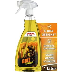 SONAX BIKE Cleaner Sonderedition (1 Liter) Fahrradreiniger für Aluminium, Mattlacke, Carbon- & Kunststoffoberflächen, reinigt Kette & Zahnkränze, für E-Bikes, materialschonend Art-Nr. 08523410 SONAX BIKE Cleaner Sonderedition (1 Liter) Fahrradreiniger für Aluminium, Mattlacke, Carbon- & Kunststoffoberflächen, reinigt Kette & Zahnkränze, für E-Bikes, materialschonend Art-Nr. 08523410